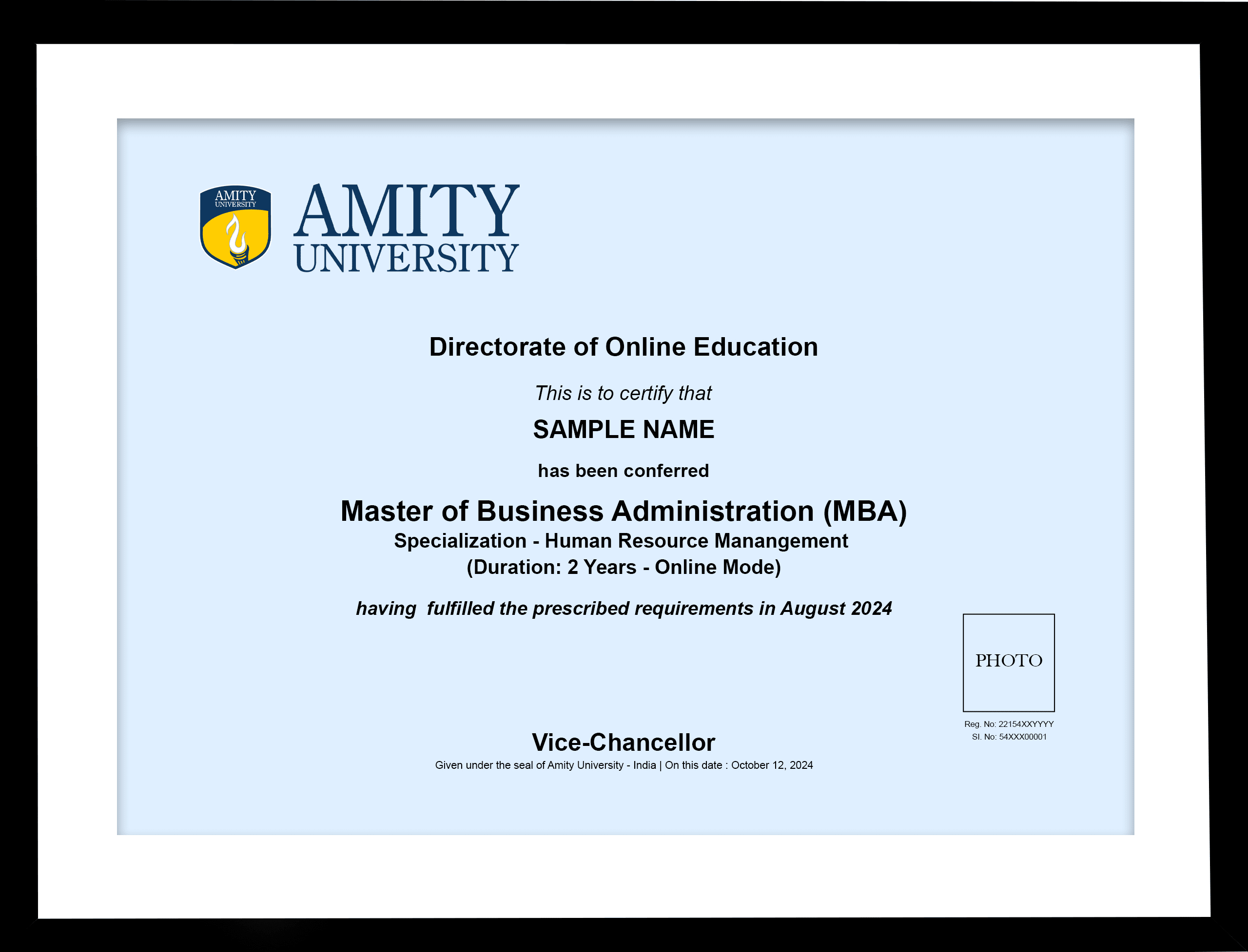 amity-degree